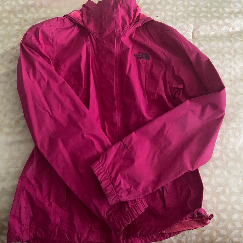North face rain jacket size S